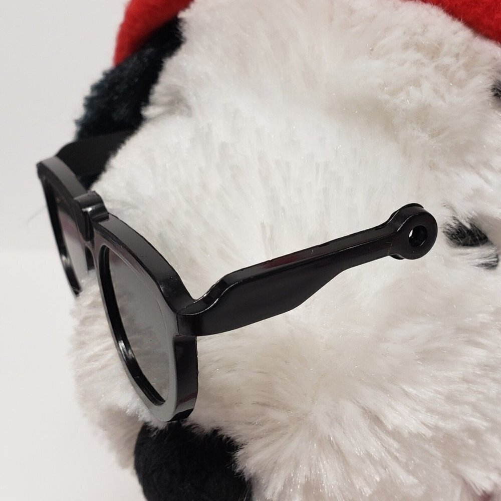 Hallmark 12" Snoopy Peanuts Christmas Holiday One Cool Dude Hat Sled Plush - Picture 10 of 12